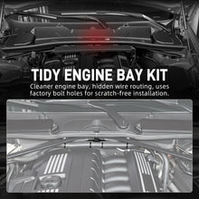 Load image into Gallery viewer, BMW Engine Bay Harness Mount Bracket – Clean Wire Tuck Upgrade (E90 E92 E87 E82 2005–2013)