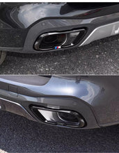 Load image into Gallery viewer, BMW X7 Black Knight Style Exhaust Tip Tail Throat Decorative Cover (Single Hole / Outer Frame)