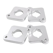 Load image into Gallery viewer, VW / Audi 1.8T 20V to 2.0 TFSI / R8 Coilpack Adapter Plate Set Billet Aluminum (Frosted Silver) for A3 / S3 / A4 / A6 / TT MK1 / Golf MK4 / GTI / Jetta / Beetle / Passat 1996 - 2011