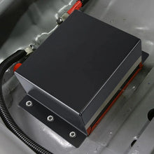 Load image into Gallery viewer, Universal PC680 Black Billet Aluminum Battery Hold Down Tray &amp; Mounting Bracket Kit Car Truck Boat ATV UTV