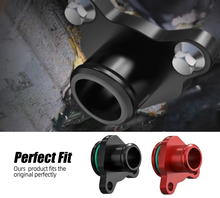 Load image into Gallery viewer, BMW N20 / N52 / N53 / N54 / N55 Engine Billet Aluminum Coolant Port Hose Fitting Upgrade for E70 / E84 / E87 / E90 / E92 / F10 / F20 / F22 / F25 / F30 / 1M / 135i / 335i / 535i / 740i / X1 / X3 / X5 / X6 / Z4 (Replaces 11537541992)