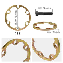 Load image into Gallery viewer, BMW E30 / E36 / E46 / E90 / E91 / E92 / E93 3 Series &amp; E85 Z4 6mm Driveshaft Spacer Kit for Lowered Suspension 1986 - 2012 (188 Differential / Non-M)