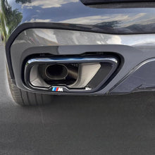 Load image into Gallery viewer, BMW X7 Black Knight Style Exhaust Tip Tail Throat Decorative Cover (Single Hole / Outer Frame)