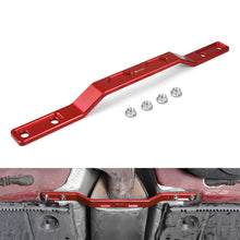 Load image into Gallery viewer, VW MQB Platform 8mm Billet Aluminium Rear Tunnel Brace for Golf MK7 / MK8 / Passat B8 / Jetta / Arteon / T-Roc / Taos &amp; Audi A3 8V / 8Y / Q2 &amp; SEAT Leon / Ateca / Formentor &amp; Skoda Octavia / Superb / Karoq (FWD / AWD / Replaces 5Q0802128)