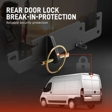 Load image into Gallery viewer, Tailgate &amp; Driver Door Anti-Theft Lock Kit – Fiat Ducato, Peugeot Boxer &amp; Citroen Jumper (2006+)
