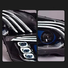 Load image into Gallery viewer, Mercedes-Benz S-Class W221 LED Headlight Assembly with DRL, Sequential Turn Signal &amp; High / Low Beam 2006 - 2013