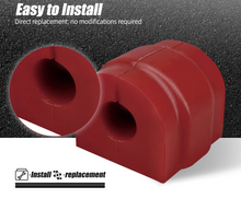 Load image into Gallery viewer, BMW 3 Series E46 80A Polyurethane Front &amp; Rear Anti-Roll Sway Bar Bushing Set 2001 - 2006 (Replaces 31351097179 / 33551138104)