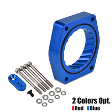 Load image into Gallery viewer, Chevy Silverado / Avalanche / Suburban / Tahoe, GMC Sierra / Yukon &amp; Cadillac Escalade Billet Aluminum Throttle Body Spacer for 4.8L / 5.3L / 6.0L / 6.2L V8 Engines 2007 - 2013