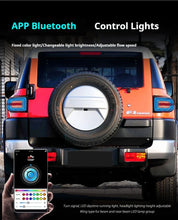 Load image into Gallery viewer, Toyota FJ Cruiser RGB LED Tail Light Assembly with Dynamic Turn Signal 2007 - 2020 (Pair)