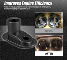 Load image into Gallery viewer, Audi S4 / S5 / A6 / Q7 / SQ5 3.0 TFSI &amp; VW Golf MK5 GTI BYD Engine Walnut Blaster Carbon Cleaning Adapter (Billet Aluminum)