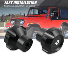 Load image into Gallery viewer, Jeep CJ-5 / CJ-7 / CJ-8 Billet Aluminium Dash Knob Set 1976 - 1986 (6-Piece Set)