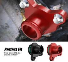 Load image into Gallery viewer, BMW N20 / N52 / N53 / N54 / N55 Engine Billet Aluminum Coolant Port Hose Fitting Upgrade for E70 / E84 / E87 / E90 / E92 / F10 / F20 / F22 / F25 / F30 / 1M / 135i / 335i / 535i / 740i / X1 / X3 / X5 / X6 / Z4 (Replaces 11537541992)