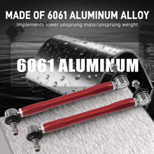 Load image into Gallery viewer, BMW Adjustable Front Sway Bar End Links – Billet Aluminum (E90 E92 E87 E82 E91 E93)