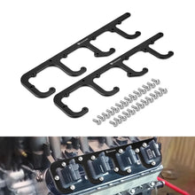Load image into Gallery viewer, Chevrolet LS Engine Billet Aluminium D581 Square Coil Bracket Set 1997 - 2014 (4.8L / 5.3L / 5.7L / 6.0L / 6.2L / 7.0L V8)