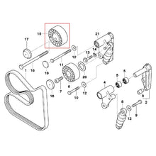 Load image into Gallery viewer, BMW 3 Series E36 E46 / 5 Series E39 / X5 E53 / Z3 Z4 Drive Belt Tensioner Idler Pulley 11287841228 1992 - 2006