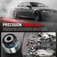 Load image into Gallery viewer, BMW E81 / E82 / E87 / E88 1 Series, E90 / E91 / E92 / E93 3 Series &amp; E84 X1 Billet Aluminum Rear Trailing Arm &amp; Monoball Bearing Kit 2005 - 2015 (Replaces 33322406291 / 33326763477 / 33326763092)