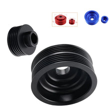 Load image into Gallery viewer, Subaru Impreza WRX / STi EJ20 / EJ25 2.0L / 2.5L Lightweight Aluminum Crankshaft Pulley 2002 - 2007 (Version 7 / 8 / 9 / Blue / Red / Black)