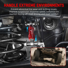 Load image into Gallery viewer, Toyota 4Runner Billet Aluminum Rear Upper Adjustable Control Arms 2010 - 2024 (On-Vehicle Adjustable -5mm / +20mm / Replaces 48710-60160)
