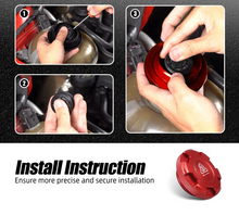 Load image into Gallery viewer, Billet Aluminum Coolant Reservoir Cap for VW Audi MQB (Golf GTI R A3 S3 TT)