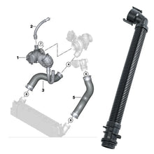 Load image into Gallery viewer, BMW N47N / B47 Diesel Engine Air Intake Breather Pipe Ventilation Hose for F20 / F21 / F22 / F23 / F30 / F31 / F34 / F32 / F33 / F36 / F10 / F11 / G30 / G31 / G11 / G12 / G01 / F25 / G02 / F26 / F15 (Replaces 13717823517)
