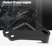 Load image into Gallery viewer, Honda Civic Si / CR-V / K-Swap K20 K24 Black Billet Aluminum K-Series Engine Block Bracket Passenger Side 2002 - 2006