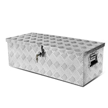 Load image into Gallery viewer, Universal Truck Trailer Tool Box w/ Lock &amp; Key 30x13x10 Aluminum