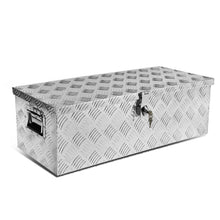 Load image into Gallery viewer, Universal Truck Trailer Tool Box w/ Lock &amp; Key 30x13x10 Aluminum