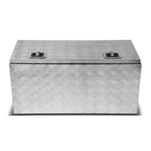 Load image into Gallery viewer, Universal Truck Trailer Tool Box w/ Lock 30x18x17 Aluminum