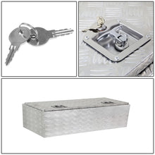Load image into Gallery viewer, Universal Truck Trailer Tool Box w/ Lock &amp; Key Aluminum 42x18x17