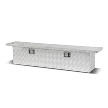 Load image into Gallery viewer, 60" Aluminum Crossover Truck Tool Box with Lock &amp; Key