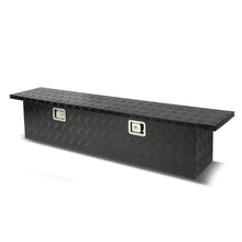 Load image into Gallery viewer, 60" Crossover Truck Tool Box with Lock - Aluminum Black