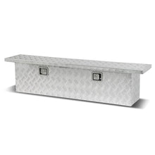Load image into Gallery viewer, Aluminum Crossover Truck Tool Box with Lock - 69" x 12" x 15.5"