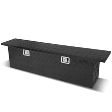 Load image into Gallery viewer, 63" Crossover Truck Tool Box with Lock - Aluminum Black