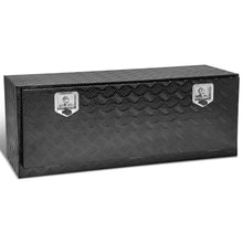 Load image into Gallery viewer, Universal Truck Trailer Diamond Tread Tool Box with Lock 47x18x18 Aluminum