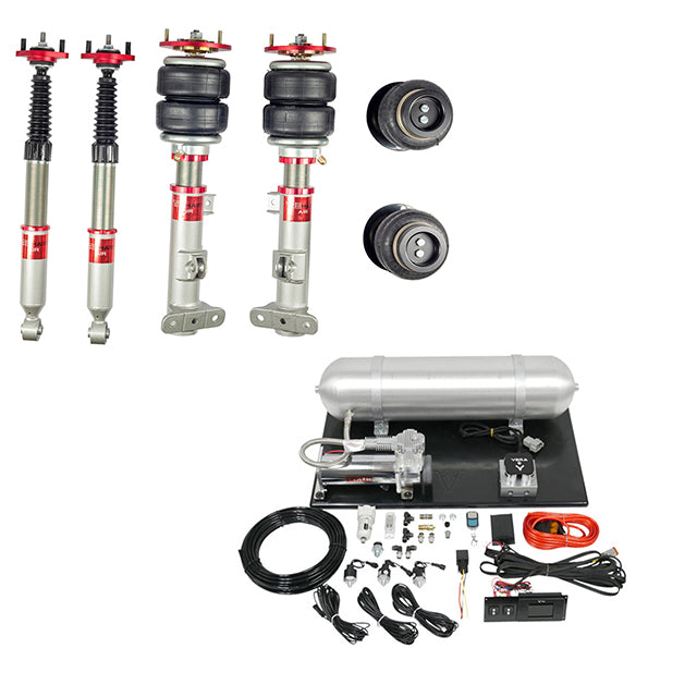 TruHart AirPlus Air Struts w/ VERA Evo Bluetooth Management For 99-05 BMW 3-Series (Incl M3), RWD