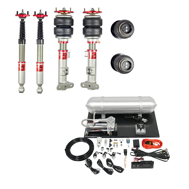TruHart AirPlus Air Struts w/ VERA Element Management For 99-05 BMW 3-Series (Incl M3), RWD