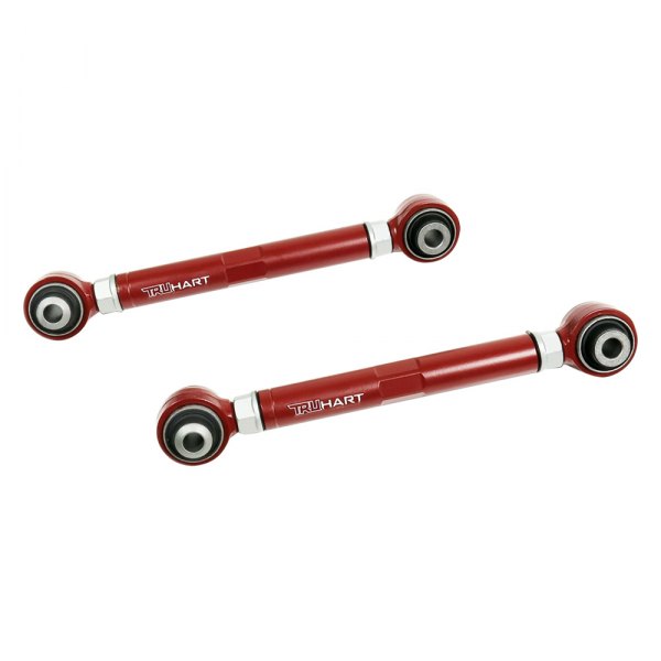 TruHart Rear Camber Kit Red For 07-14 BMW 1-Series, E82/88 06-11 BMW 3-Series, E90/91/92/93 RWD/AWD