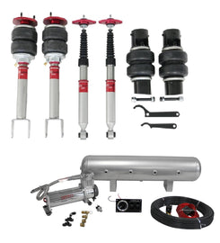 TruHart AirPlus Air Struts w/ VERA Essential Management For 05+ Chrysler 300 RWD 11+ Dodge Challenger 05-08 Dodge Magnum