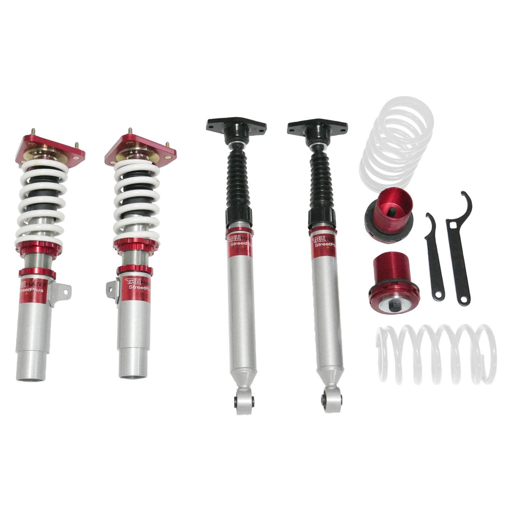 TruHart StreetPlus Coilovers For 10-13 Mazda 3 12-18 Ford Focus 13-18 Ford C-Max FWD