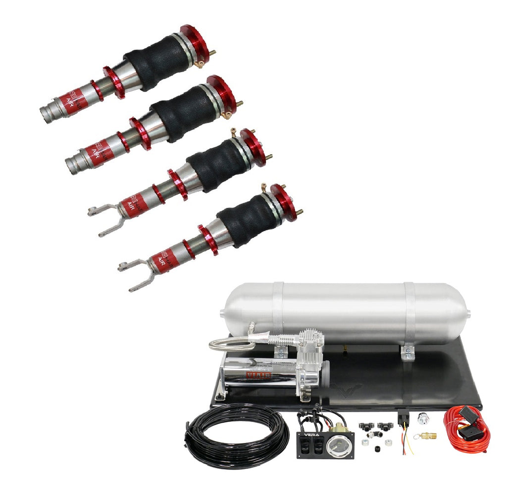 TruHart AirPlus Air Struts w/ VERA Basic Management For 90-93 Acura Integra 88-91 Honda Civic Excluding AWD Wagovan