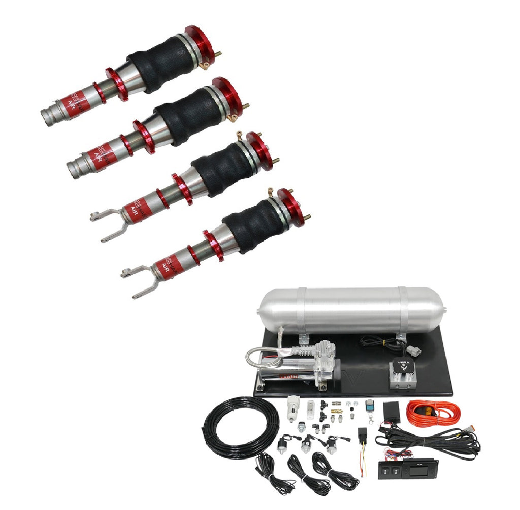 TruHart AirPlus Air Struts w/ VERA Evo Management For 00-09 Honda S2000