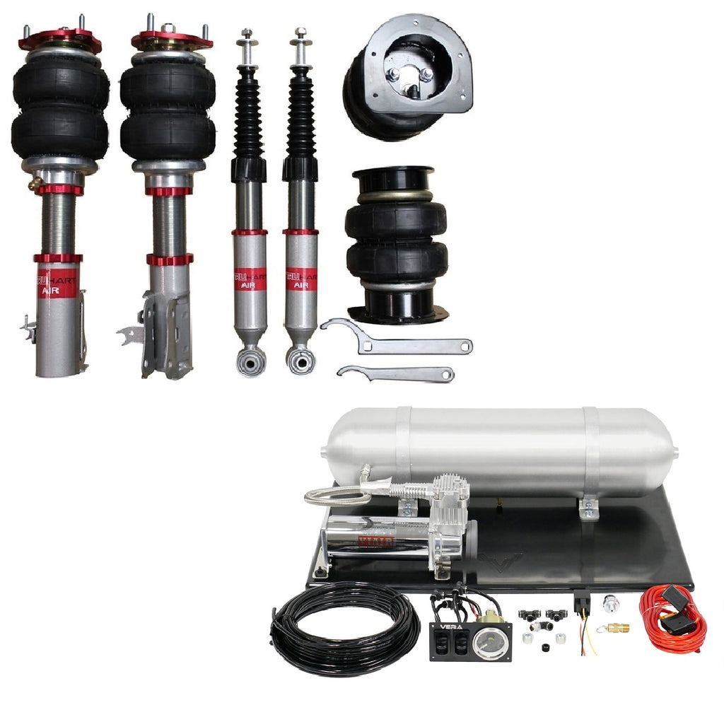 TruHart AirPlus Air Struts w/ VERA Basic Management For 06-11 Honda Civic