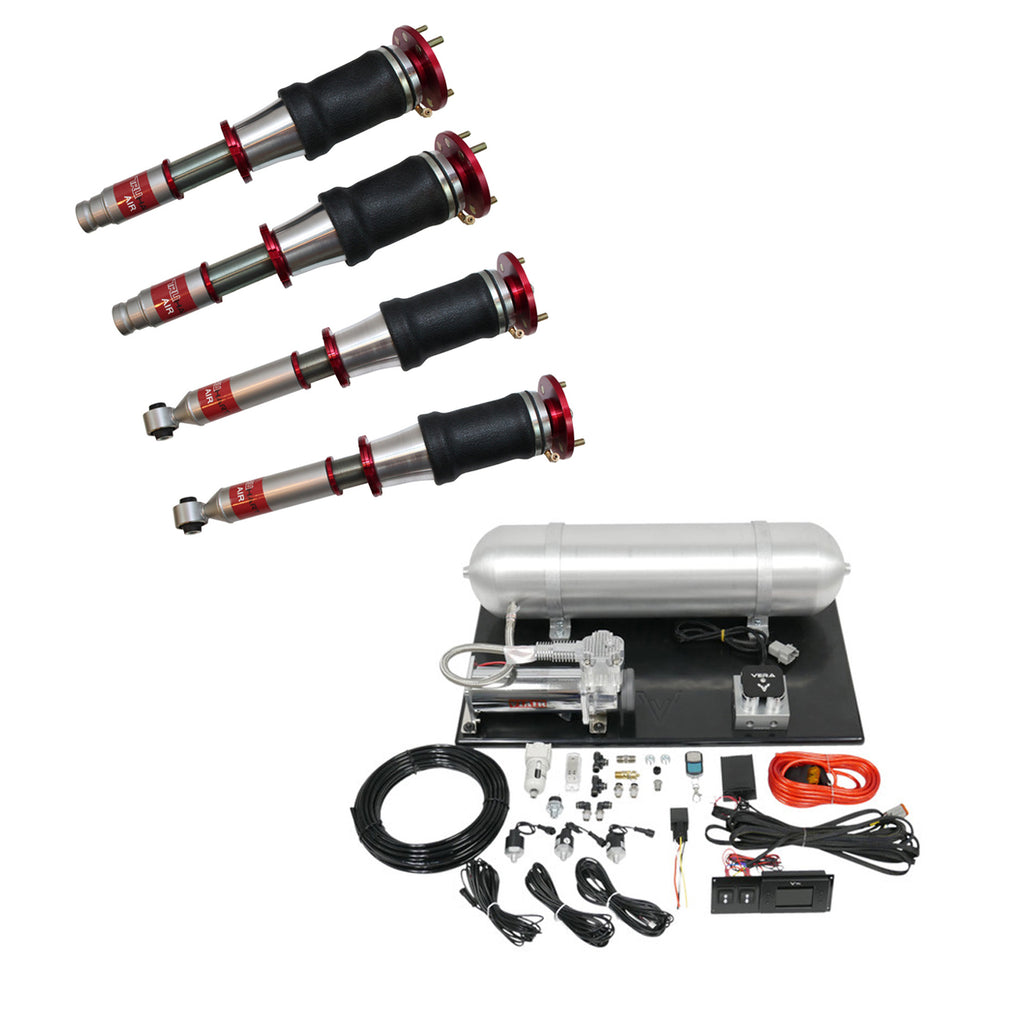 TruHart AirPlus Air Struts w/ VERA Evo Management For 04-08 Acura TL FWD