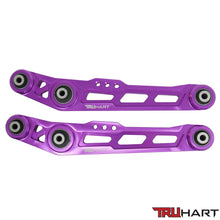 Load image into Gallery viewer, TruHart Rear Lower Control Arms Purple For 90-01 Acura Integra 88-95 Honda Civic 88-91 Honda CRX
