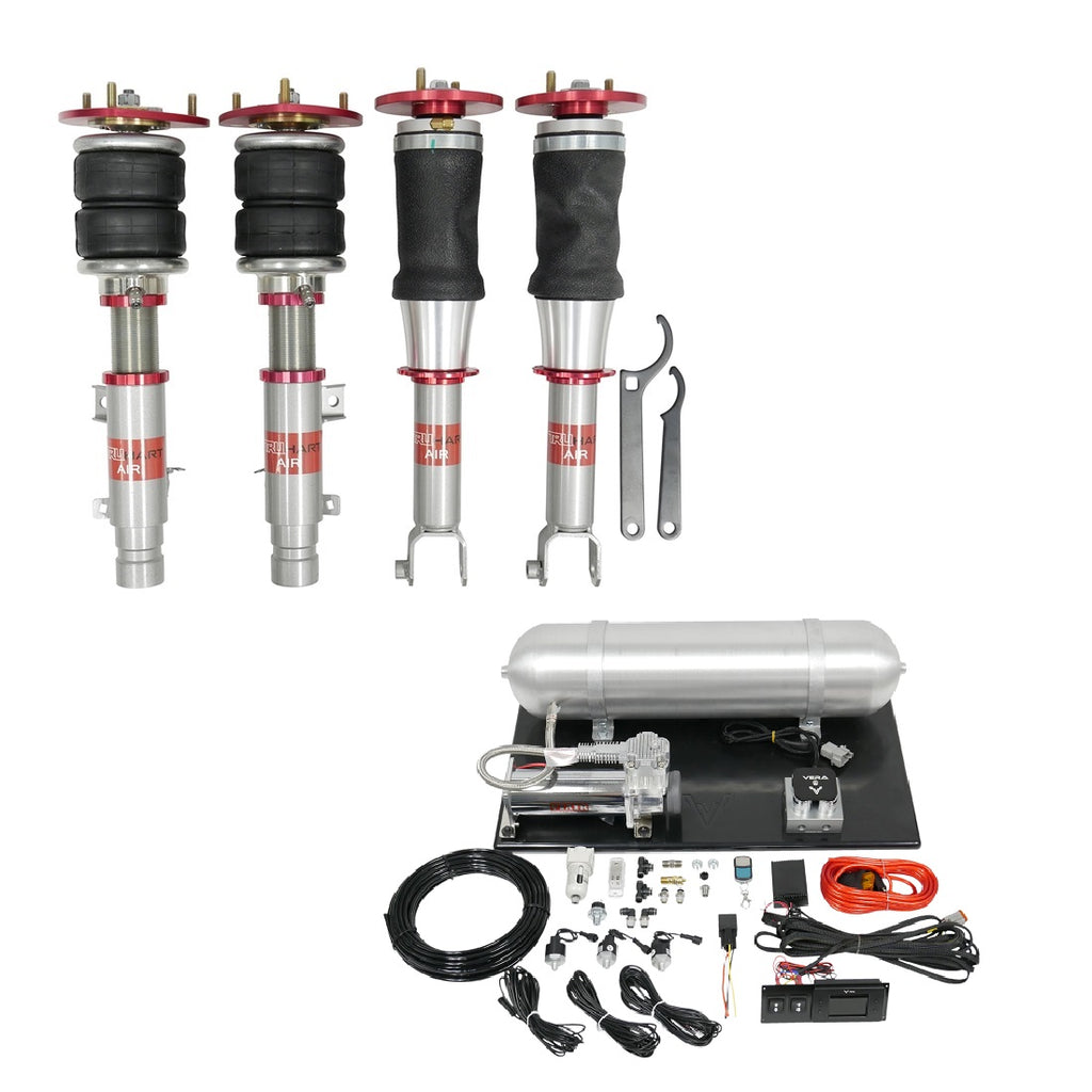 TruHart AirPlus Air Struts w/ VERA Evo Management For 15-20 Acura TLX 13-17 Honda Accord