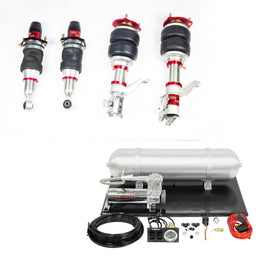 TruHart AirPlus Air Struts w/ VERA Basic Management For 02-06 Acura RSX 01-05 Honda Civic
