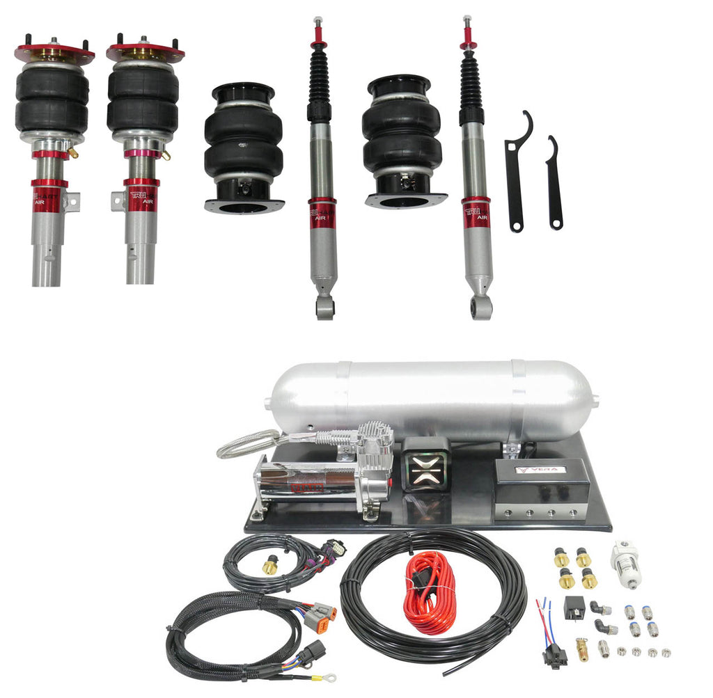 TruHart AirPlus Air Struts w/ VERA AccuAir ePlus Connect Pressure For 23+ Acura Integra 16+ Honda Civic