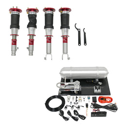 TruHart AirPlus Air Struts w/ VERA Evo Bluetooth Management For 92-01 Honda Prelude