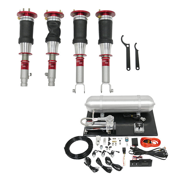 TruHart AirPlus Air Struts w/ VERA Element Management For 92-01 Honda Prelude