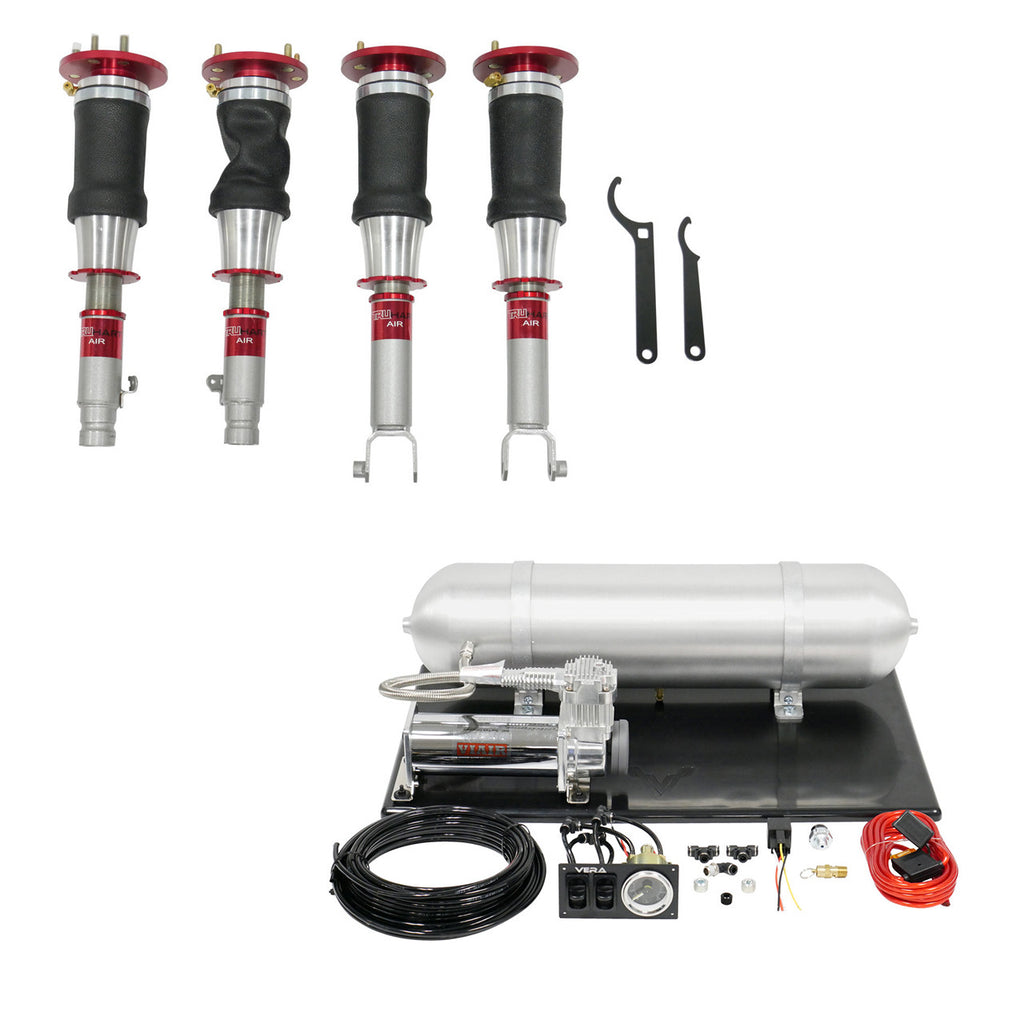 TruHart AirPlus Air Struts w/ VERA Basic Management For 92-01 Honda Prelude